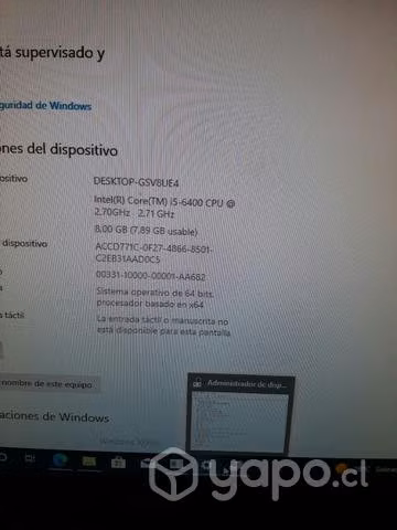 Computador hp de escritorio core i5 de sexta - Imagen 6