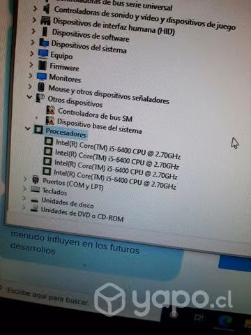 Computador hp de escritorio core i5 de sexta - Imagen 3
