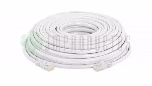 Cable De Red Ethertnet 30 Metros Rj45 Cat 6