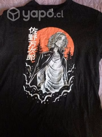 Poleras varias de animé
