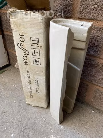 Pedestal para lavamanos de cerámica - Imagen 2