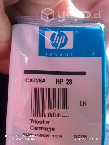 Tinta HP 28 color original