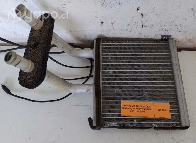 Radiador Calefaccion (SNG001) Ssangyong New Actyo