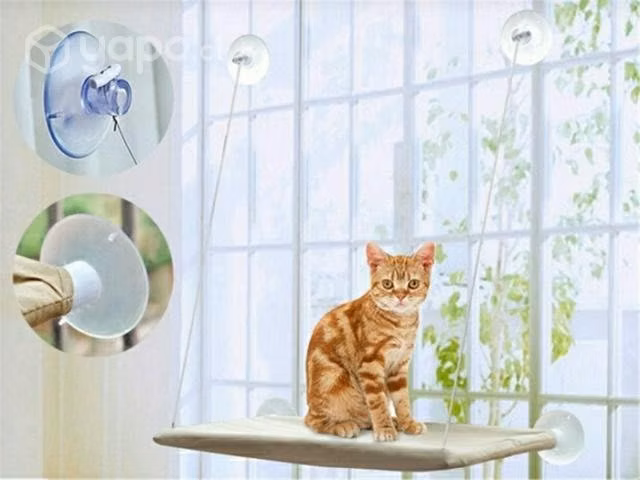 Cama Montable De Ventana Para Gato Posadera De Sol