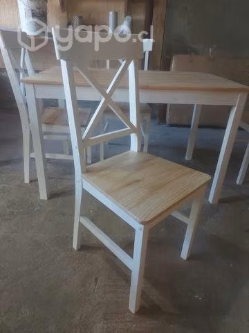 Set de comedor 1+4 Madera Just home Collection