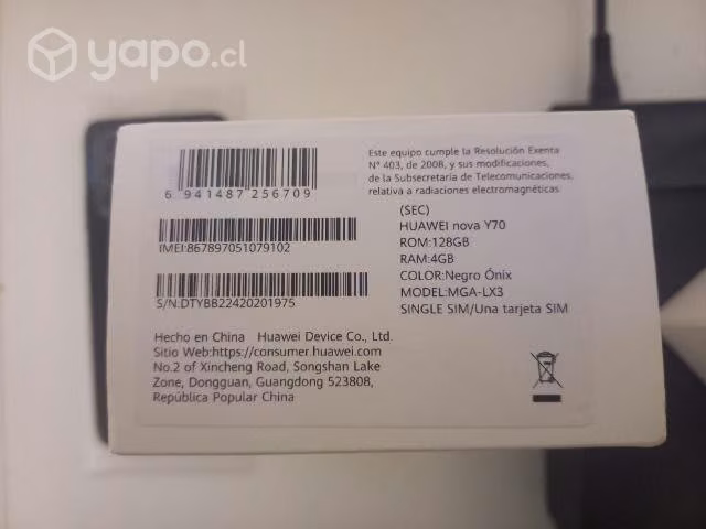 Huawei Nova Y70