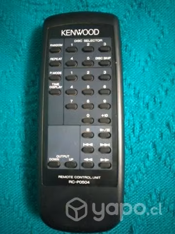 Kenwood control cd player 5 disc (varios modelos)