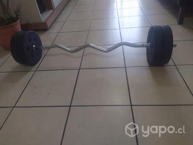 Barra z +20kgs