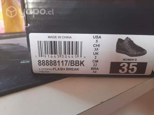 Calzado niña escolar skechers original