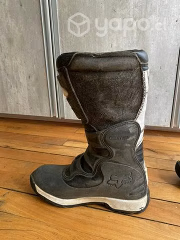 Botas de moto fox para niños - Imagen 4