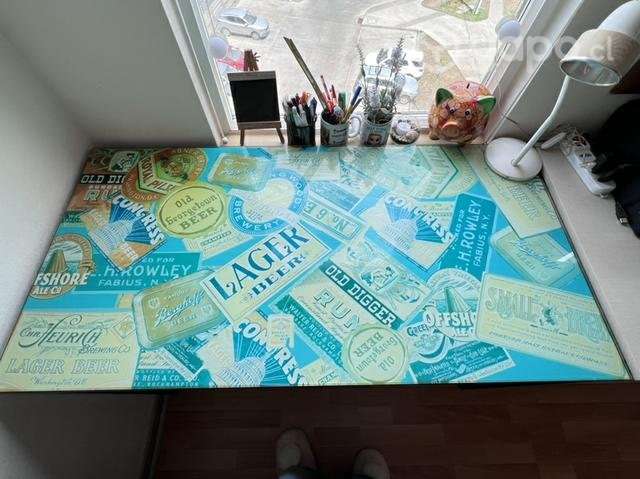 Escritorio de vidrio templado - Imagen 2