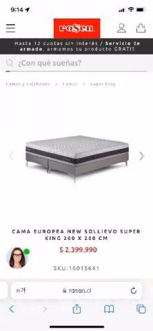 Rosen superking bed+ repaldo - Imagen 3