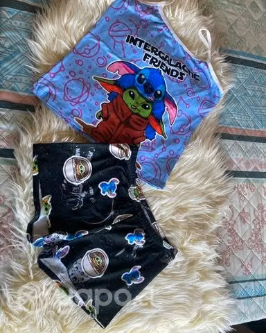Pijamas piel durazno - Imagen 3