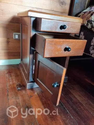 Cama king más colchón rosen nuevo y veladores