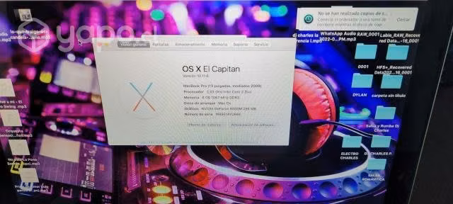 Mac Book Pro Apple 2009 - Imagen 5