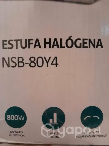 Estufa Halógena Nueva
