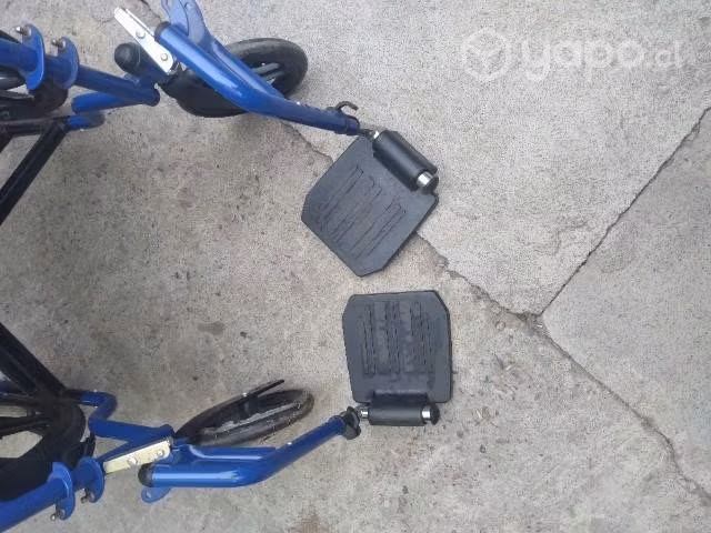 Silla de ruedas, burrito, baño portatil