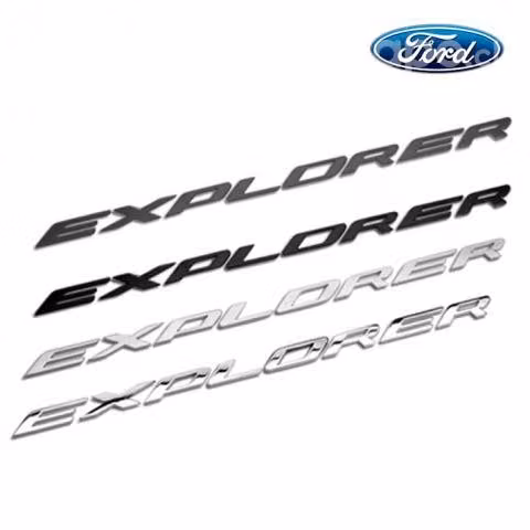 Emblema Ford Explorer Logo Frontal Capot 3D