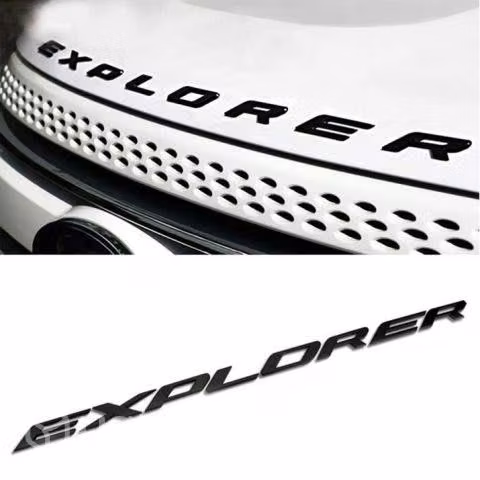 Emblema Ford Explorer Logo Frontal Capot 3D