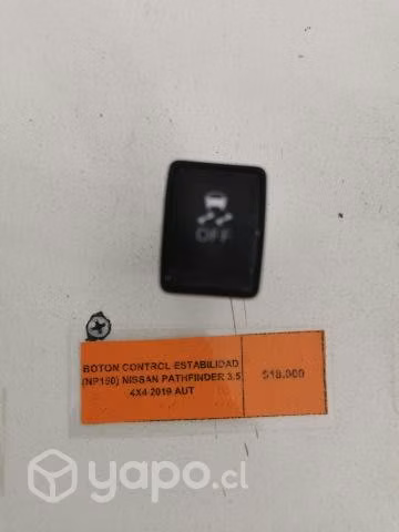 Boton Control Estabilidad (NP150) Nissan Pathfind