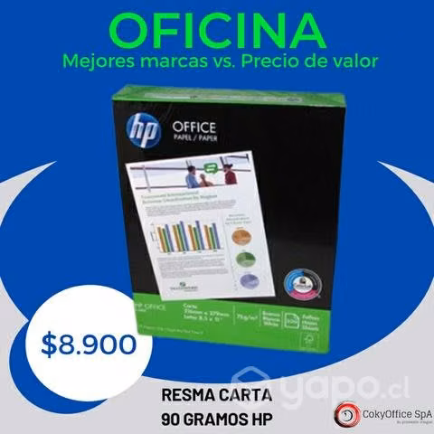 Resma de papel de 90 gramos - calidad superior