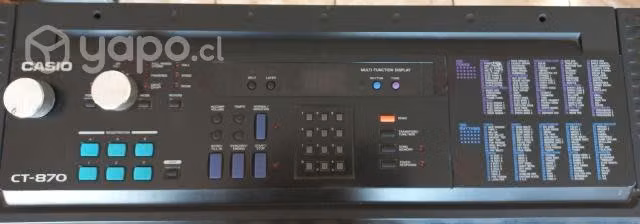 Teclado Órgano Casio CT870