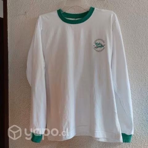 Polera gimnasia T-M colegio High Scope