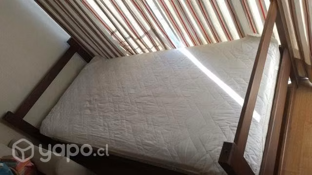 Cama de plaza y media