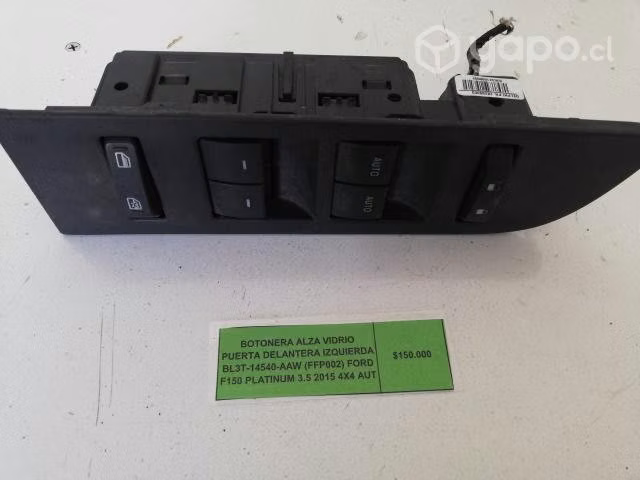 Botonera AlzaVidrio Puerta Delantera Izq Ford F150
