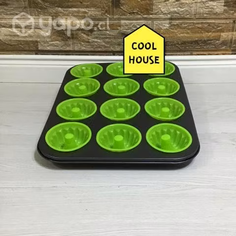 Moldes de Silicona para Cupcake-Diferentes Diseños