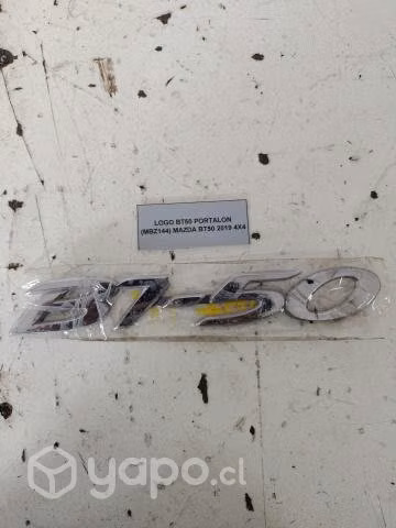 Logo BT50 Portalon (MBZ144) Mazda BT50 2019 4x4