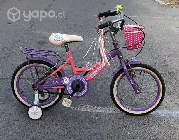 Bicicleta aro 12 de niña