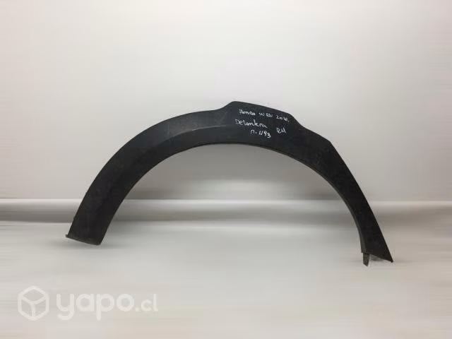 Honda wrv 2016 2020 moldura delantera rh