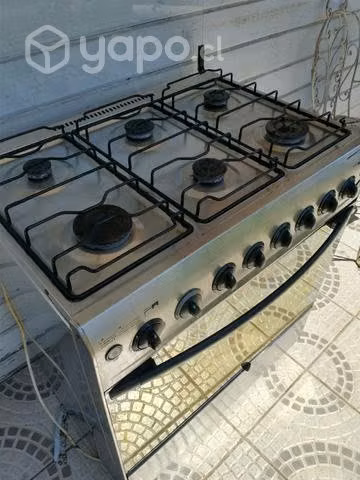 Cocina a gas fensa 6 platos
