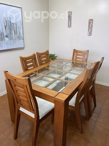 Mesa de centro + sillas