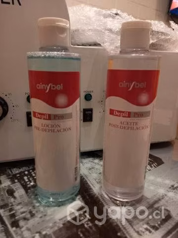 Kit completo de depilación