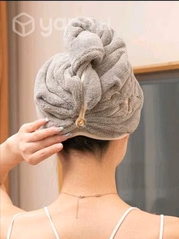 Toalla pelo gris - Imagen 2