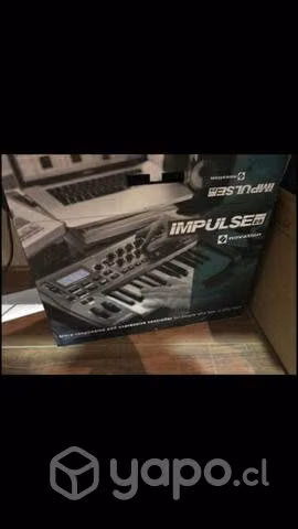 Controlador midi novation impulse 25