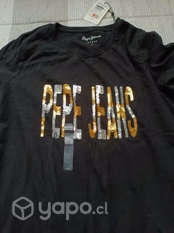 Polera nueva Pepe Jeans talla M
