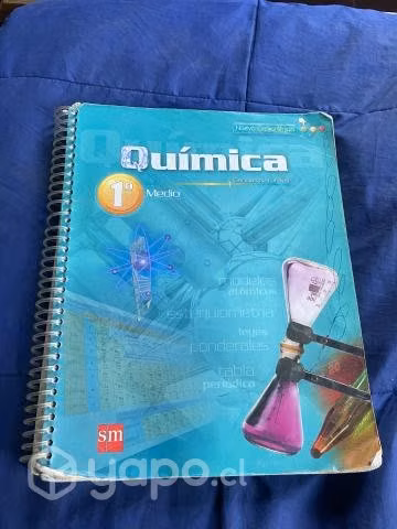 Libro Química 1° medio SM