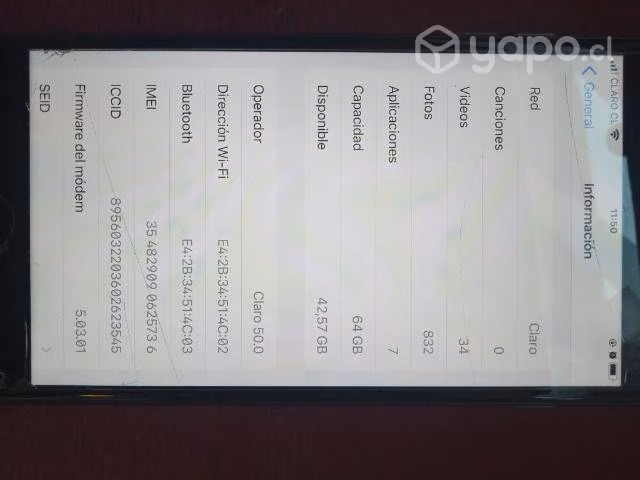 IPhone 8 plus 64GB