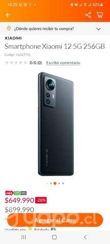 XIAOMI 12 nuevo con boleta en mano - Imagen 4