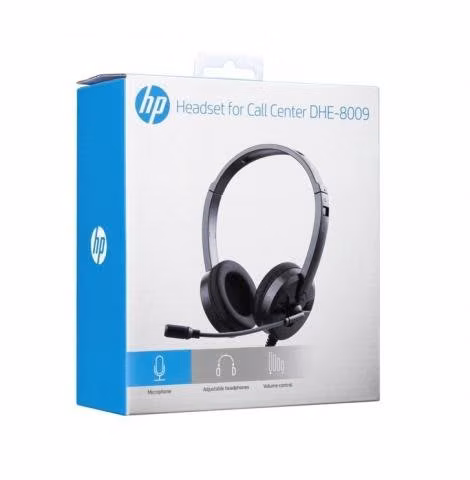 Audífonos Gamer HP DHE-8009 On-Ear Negro - Imagen 2