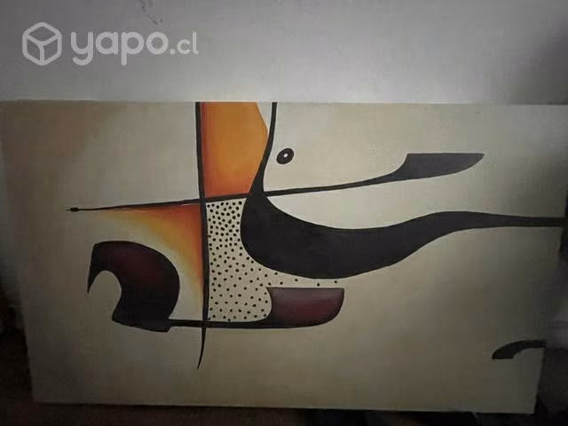 2 cuadros tela en Óleo 120x75