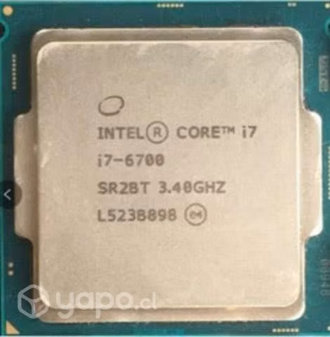 Procesador I7 6700 conversable
