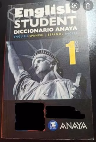 English student diccionario Anaya inglés-español