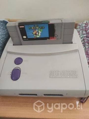 SNES funcionando
