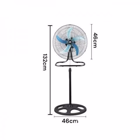 Ventilador Industrial Metalico 3 en 1