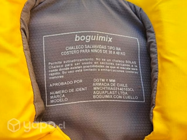 Salvavidas para niños Boguimix 30-40kg