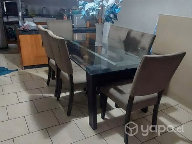 Comedor de vidrio